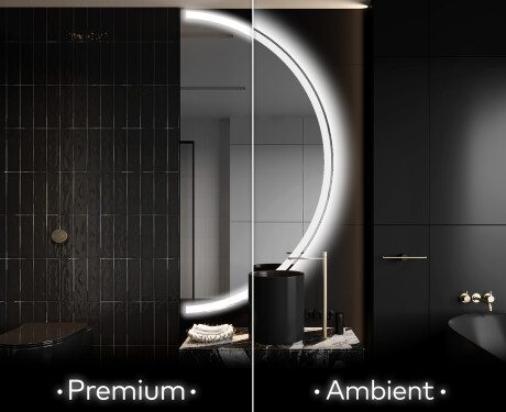 Dekoratyvinis veidrodis su LED apsvietimu Y222