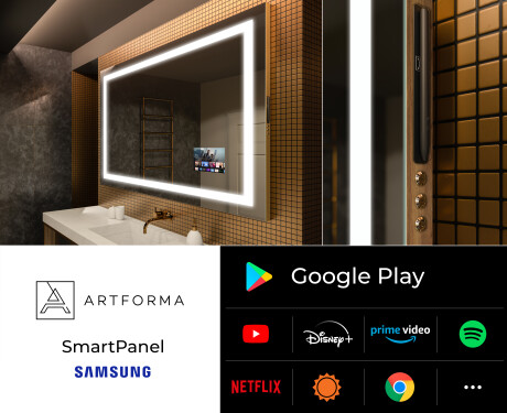 SMART Veidrodis su apšvietimu LED L15 Samsung #2