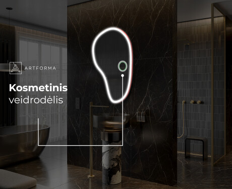 Dekoratyvinis veidrodis su LED apsvietimu S222 #6