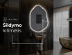 Netaisyklingos pakabinamas dekoratyvinis veidrodis E221 #9